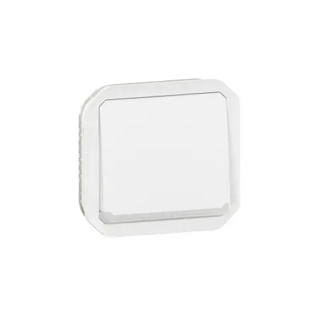 Produktfoto 1 von Legrand Plexo Quadratischer Drucktastenbetätiger Lichtschalter, 1-polig, 1 Wege Schwarz IP55 10A, Kunststoff
