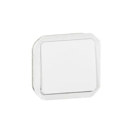 Produktfoto 1 von Legrand Plexo Quadratischer Drucktastenbetätiger Lichtschalter, 1-polig, 1 Wege Schwarz IP55 10A, Kunststoff