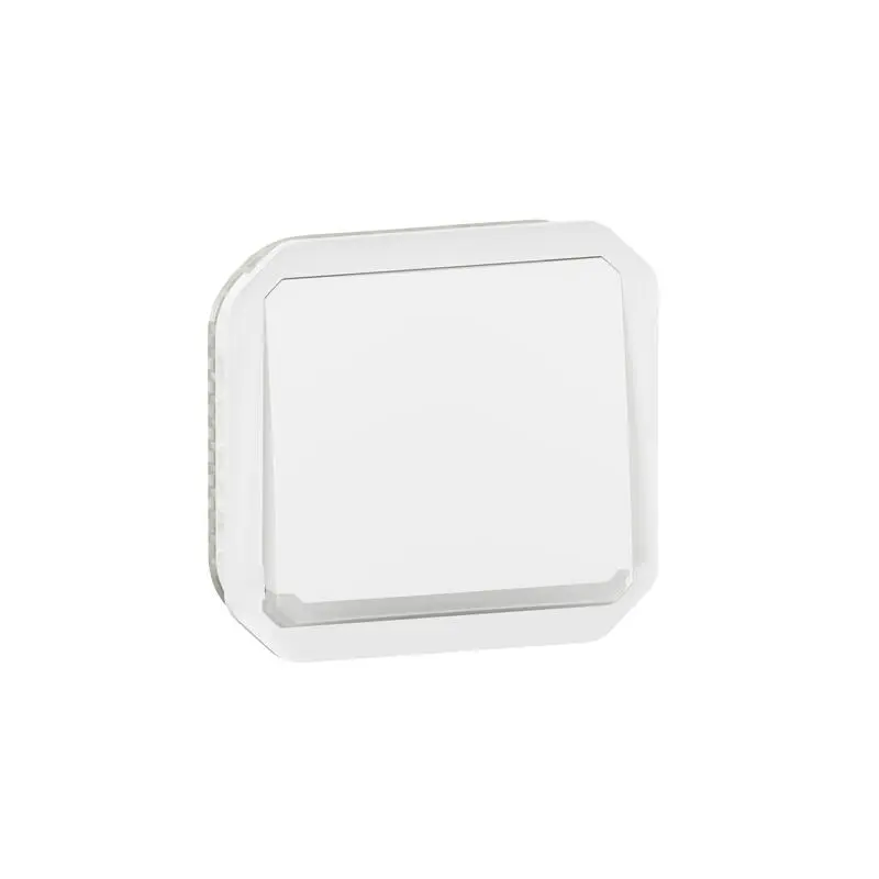 Produktfoto 1 von Legrand Plexo Quadratischer Drucktastenbetätiger Lichtschalter, 1-polig, 1 Wege Schwarz IP55 10 A, Kunststoff