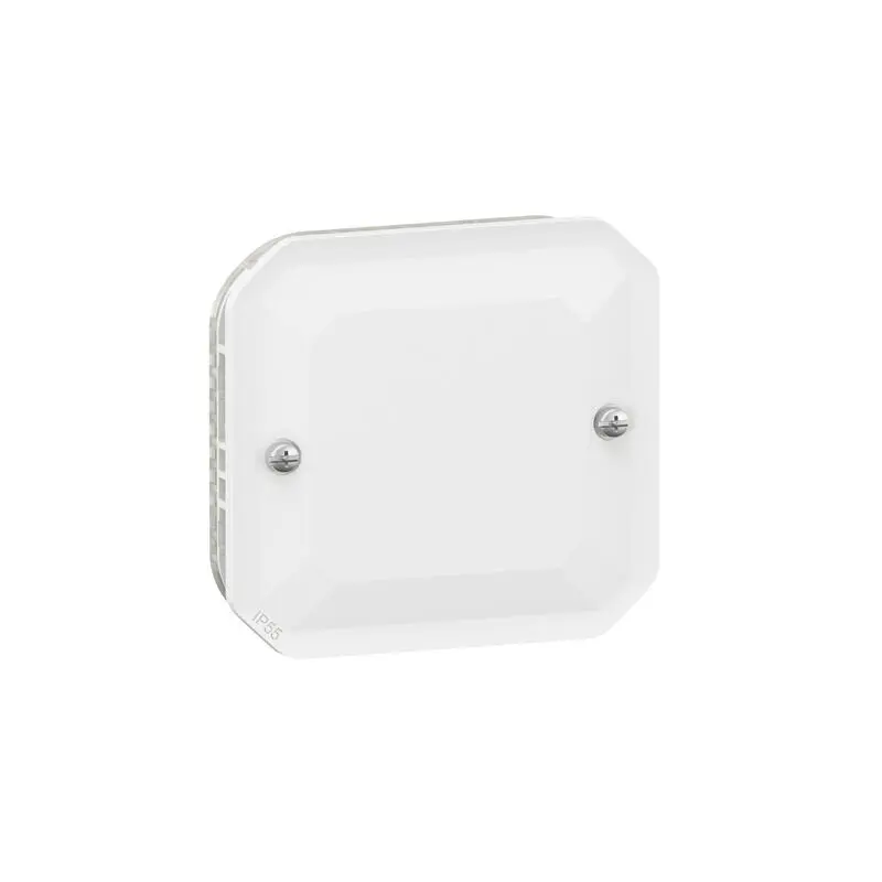 Produktfoto 1 von Legrand Quadratischer Drucktastenbetätiger Lichtschalter, 1-polig, 1 Wege Weiß IP55 10 A