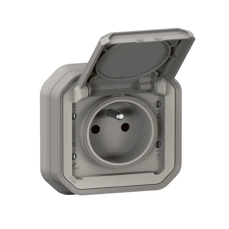 Produktfoto 1 von Legrand Steckdose NF Grau