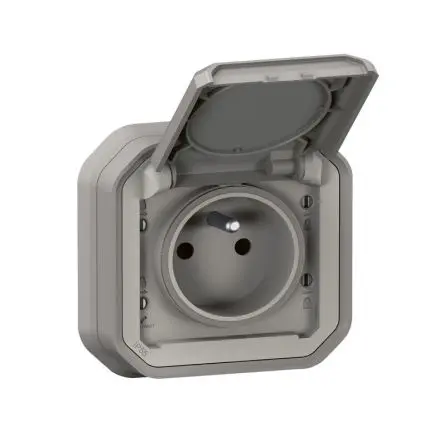 Legrand Steckdose NF Grau