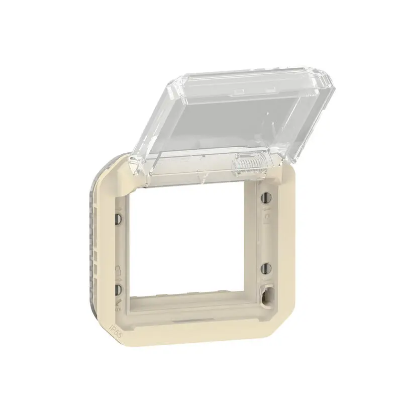 Produktfoto 1 von Legrand Lichtschalterabdeckung Schwarz, Grau Thermoplast