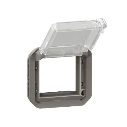 Legrand Lichtschalterabdeckung Anthrazit Thermoplast