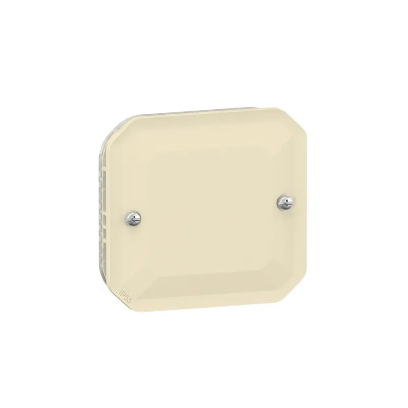 Produktfoto 1 von Legrand Quadratischer Drucktastenbetätiger Lichtschalter, 1-polig, 1 Wege IP55 10 A, Kunststoff