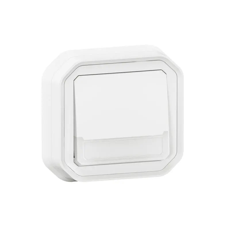 Produktfoto 1 von Legrand Quadratischer Drucktastenbetätiger Lichtschalter, 1-polig, 1 Wege Schwarz IP55 10 A, Unterstützung: Polypropylen