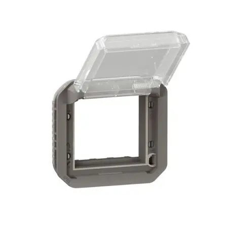 Produktfoto 1 von Legrand Lichtschalterabdeckung Anthrazit Thermoplast