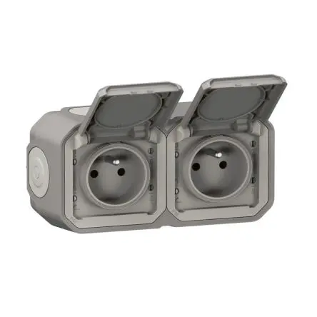 Produktfoto 1 von Legrand Steckdose NF Grau