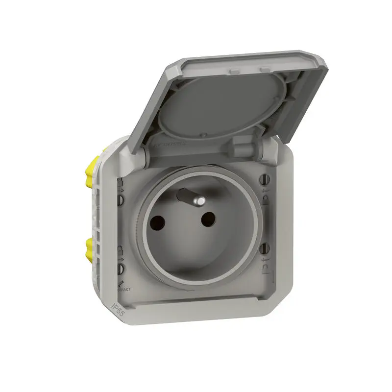 Produktfoto 1 von Legrand Steckdose NF Grau