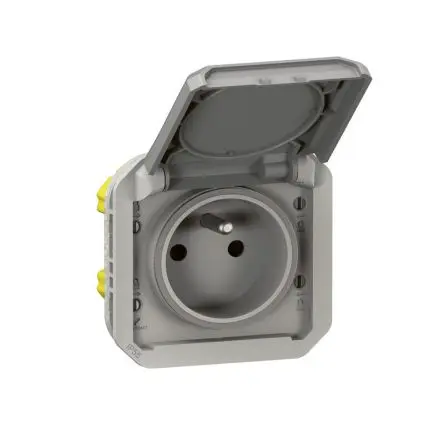 Produktfoto 1 von Legrand Steckdose NF Grau