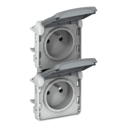 Produktfoto 1 von Legrand Steckdose NF Grau
