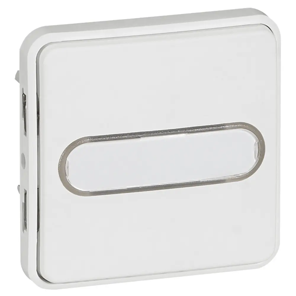 Produktfoto 1 von Legrand Plexo Quadratischer Drucktastenbetätiger Lichtschalter, 1-polig, 1 Wege Schwarz IP55 10 A, Enthält eine
