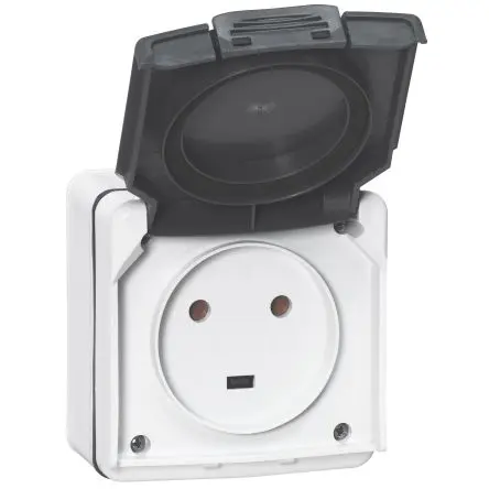 Produktfoto 1 von Legrand Steckdose NF Grau / 20A