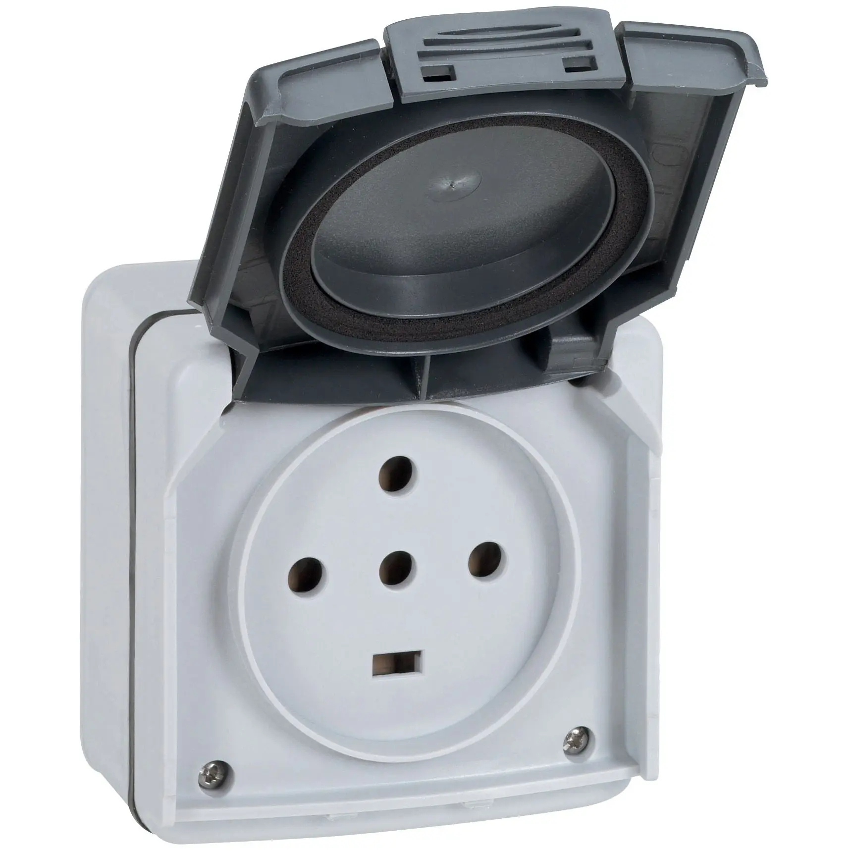 Produktfoto 1 von Legrand Steckdose NF Grau / 20 A