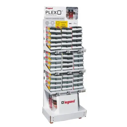 Produktfoto 1 von Legrand Plexo Quadratischer Drucktastenbetätiger Lichtschalter, 1-polig, 1 Wege Grau IP55 10A