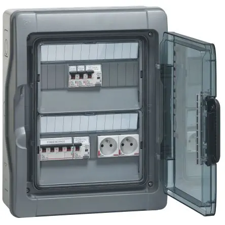 Legrand Plexo; Gehäuse; Kunststoff; Hellgrau IP55