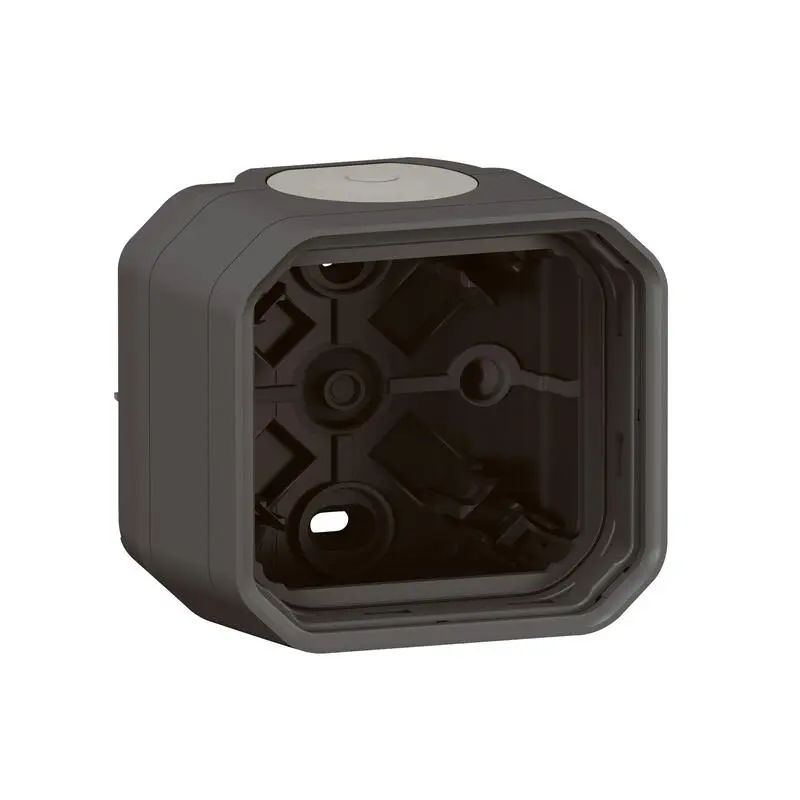 Produktfoto 1 von Legrand Lichtschalterabdeckung Schwarz, Grau Thermoplast