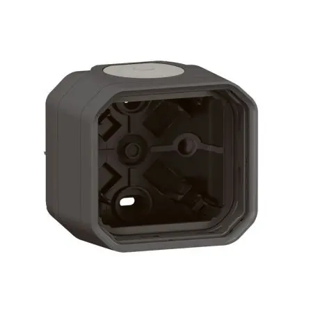 Produktfoto 1 von Legrand Lichtschalterabdeckung Schwarz, Grau Thermoplast