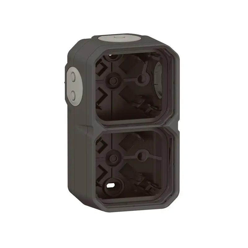 Produktfoto 1 von Legrand Lichtschalterabdeckung Grau, Schwarz Thermoplast