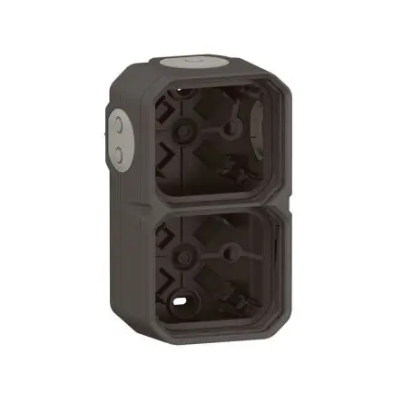 Produktfoto 1 von Legrand Lichtschalterabdeckung Grau, Schwarz Thermoplast