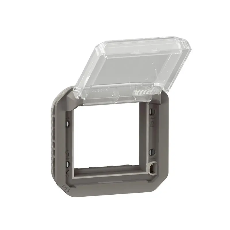 Produktfoto 1 von Legrand Lichtschalterabdeckung Grau, Schwarz Thermoplast