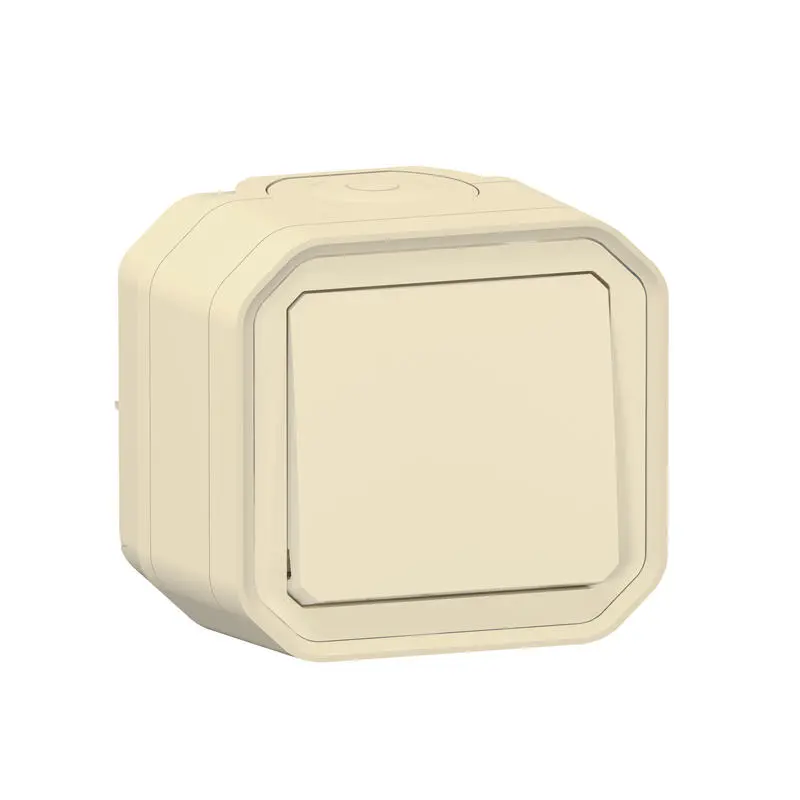 Produktfoto 1 von Legrand Plexo Quadratischer Drucktastenbetätiger Lichtschalter, 1-polig, 1 Wege IP55 10 A