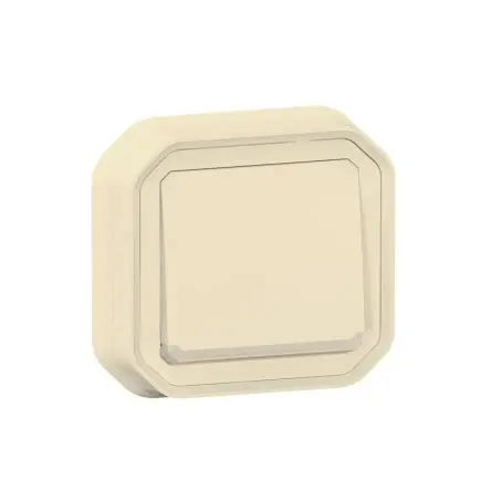 Produktfoto 1 von Legrand Plexo Quadratischer Drucktastenbetätiger Lichtschalter, 1-polig, 1 Wege IP55 10A