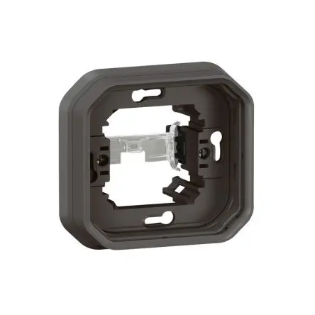Produktfoto 1 von Legrand Lichtschalterabdeckung Schwarz, Grau Thermoplast
