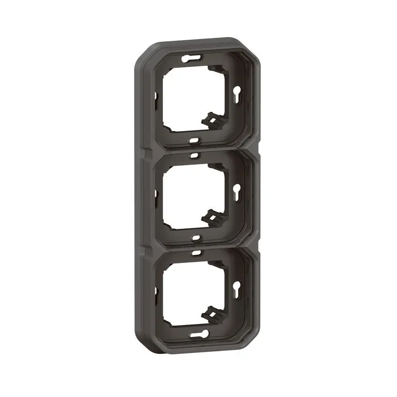 Produktfoto 1 von Legrand Lichtschalterabdeckung Schwarz, Grau Thermoplast