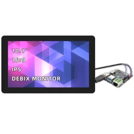Produktfoto 1 von Okdo 10.1 Zoll Anzeigetafel, TFT DEBIX SBC Display HC101IK