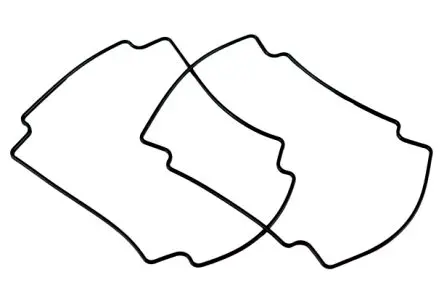 Produktfoto 1 von Hammond Dichtung Silikon, für Gehäuse 1554 und 1555 N, N2 und P2, P IP66 1554 1.5 mm 119 mm 119mm