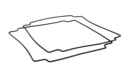 Produktfoto 1 von Hammond Dichtung Silikon, für Gehäuse 1554 und 1555 Q und Q2 IP66 1554 1.5 mm 140 mm 140mm