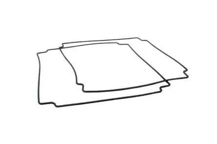 Produktfoto 1 von Hammond Dichtung Silikon, für Gehäuse 1554 und 1555 W und W2 IP66 1554 1.5 mm 180 mm 180mm