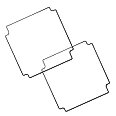 Produktfoto 1 von Hammond Dichtung Silikon, für Gehäuse IP66 1550Z 2.3 mm 160 mm 160mm