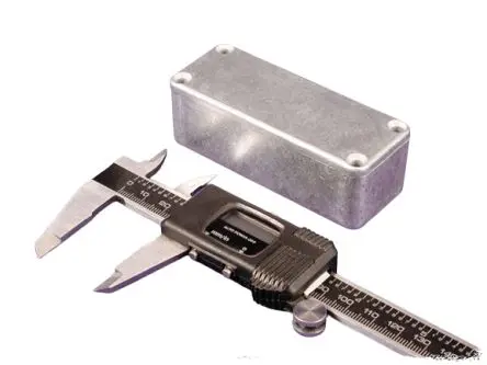 Produktfoto 1 von Hammond 1550 Aluminiumdruckguss Abzweigdose farblos IP54 Breite 35mm Höhe 26 mm Länge 89 mm