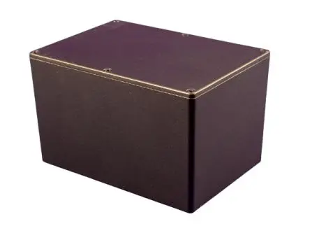 Produktfoto 1 von Hammond 1550 Aluminiumdruckguss Abzweigdose Schwarz IP54 Breite 121mm Höhe 101 mm Länge 171 mm