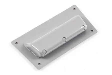 Produktfoto 1 von Hammond Glatt Nylon Griff, L 75 mm H 32 mm B 12 mm