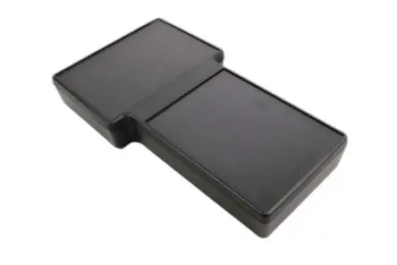 Produktfoto 1 von Hammond Serie 1592 Tragbares Gehäuse, ABS-Kunststoff, 234 mm Anzeige, H. 34 mm, Grau, Schwarz