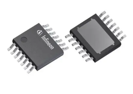 Produktfoto 1 von Infineon Aufwärtswandler 2-Kanal, 0 mA 500 kHz TSDSO-14 14-Pin 70V 0 V
