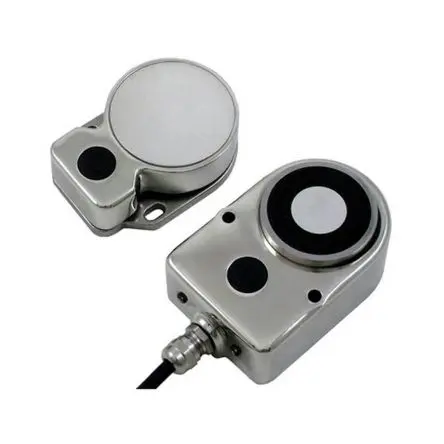 Produktfoto 1 von Omron D40ML RFID M12 Berührungsloser Sicherheitsschalter 24V aus Edelstahl, 2 Öffner, Einmalig codiert Betätiger