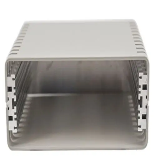 Produktfoto 1 von Hammond, Aluminiumgehäuse, Beige, Aluminium 124 mm, 61 mm, 180 mm, 1402