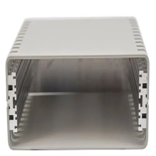 Produktfoto 1 von Hammond, Aluminiumgehäuse, Beige, Aluminium 185 mm, 61 mm, 180 mm, 1402