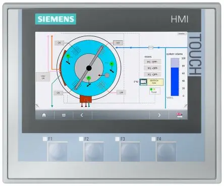 Produktfoto 1 von Siemens, KTP400 Comfort, HMI-Bediengerät, TFT, 480 x 272 pixel, 4.3 Zoll