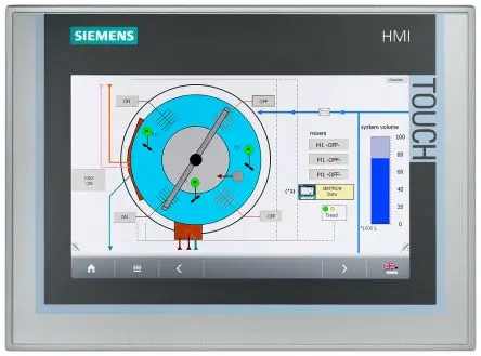 Produktfoto 1 von Siemens, TP700 Comfort, HMI-Bediengerät, TFT, 800 x 480 pixel, 7 Zoll