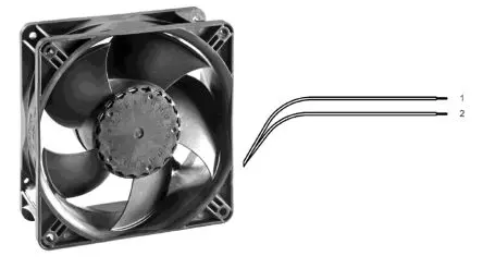 Produktfoto 1 von ebm-papst AxiACi 120 Axiallüfter, Kugel, 115V ac, 230 V ac / 1.7 W 26 mA, 1850 U/min, 96 m³/h IP65 120 mm 120mm 38 mm