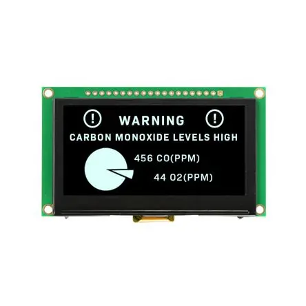 Produktfoto 1 von NEWHAVEN DISPLAY INTERNATIONAL 2.7 Zoll Weiß OLED-Display, 63.41 x 32.69 mm Seriell/Parallel