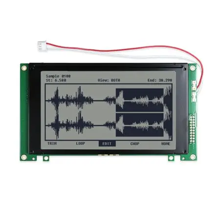Produktfoto 1 von NEWHAVEN DISPLAY INTERNATIONAL NHD Monochrom LCD, Grafisches LCD-Display LED Weiß 8 x 16 240 x 128 Pixel, Hintergrund
