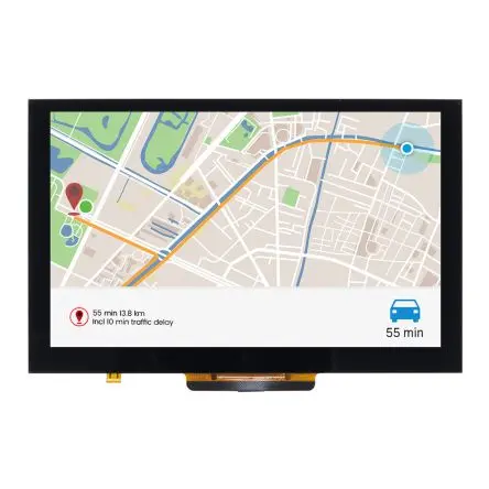Produktfoto 1 von NEWHAVEN DISPLAY INTERNATIONAL Farb-LCD 5 Zoll RGB Touchscreen Kapazitiv, 800 x 480 pixels, 108 x 64.8 mm LED
