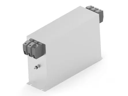 TE Connectivity AHV EMV-Filter, 760V, 100 A, Chassismontage, Anschlussklemmenblock, 3-phasig 3 mA / 50Hz, 60 Hz 1