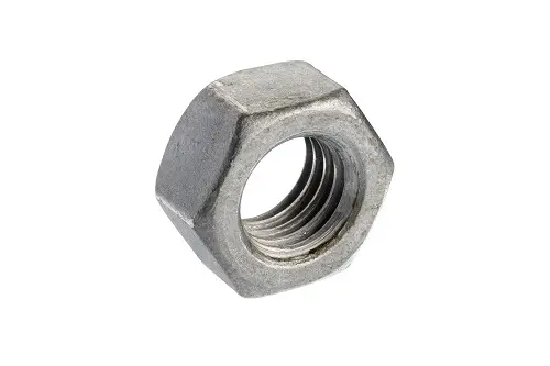 Produktfoto 1 von RS PRO Sechskantmuttern, M27 Stahl 41.0mm verzinkt DIN 934